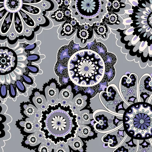Vista 5 de Vera Bradley Pantalones de pijama de algodón para mujer con bolsillos (gama de tallas extendidas)
