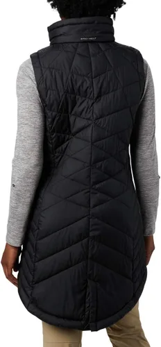 Vista 2 de Columbia Heavenly - Chaleco largo para mujer Negro