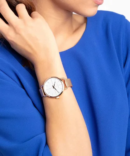 Vista 7 de Calvin Klein K7B23626 Even - Reloj de cuarzo para mujer, Blanco