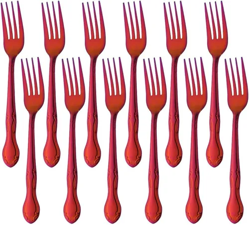 Vista 65 de Cucharas de sopa, cucharas redondas de acero inoxidable para caldo con borde de flor, juego de 12 piezas de acero inoxidable para café, azúcar
