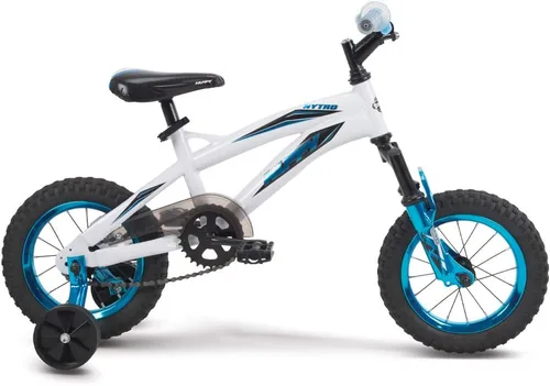 Vista 2 de Huffy Bicicleta infantil de 12 pulgadas con ruedas de entrenamiento