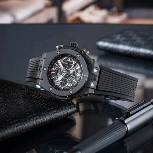 Vista 6 de WRISTARMOR Correa de repuesto de goma de 0.984in compatible con Hublot Big Bang Watch Strap deportiva impermeable