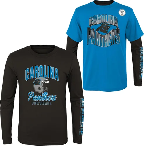 Vista 28 de NFL Conjunto de 3 Camisetas y Camisas de Manga Larga para Niños y Jóvenes 8-20, Colores del Equipo del Día del Juego