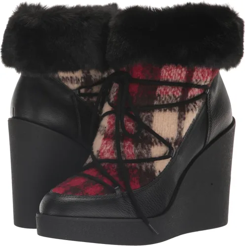 Vista 7 de Jessica Simpson Botines Myina de piel de cuña para mujer