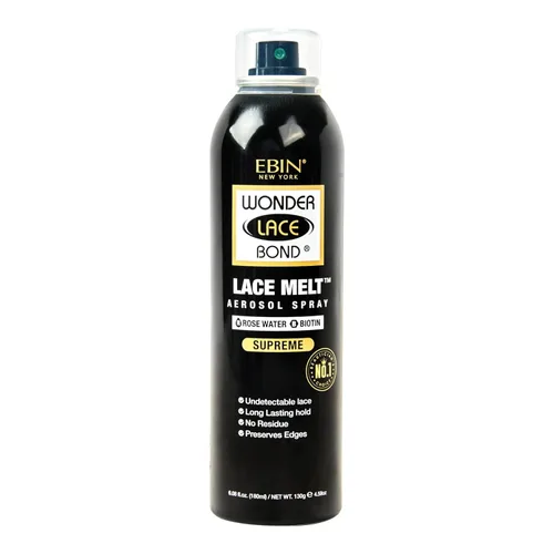 Vista 2 de EBIN NEW YORK Wonder Lace Bond - Aerosol derretido en aerosol, 2.7 onzas