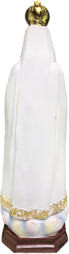 Vista 3 de Figura religiosa de Virgen Virgen Virgen de 13 pulgadas de alto (poliresina)