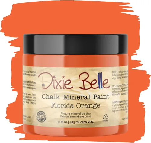 Vista 368 de Pintura para muebles con acabado de tiza Dixie Belle Paint Company - Amatista (4oz) - Pintura mineral de tiza chic púrpura profundo mate