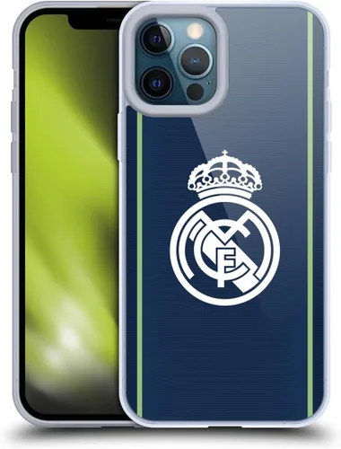Vista 93 de Head Case Designs Funda de gel con licencia oficial del Real Madrid CF azul [protección de grado militar] compatible con Apple iPhone 7 Plus/iPhone