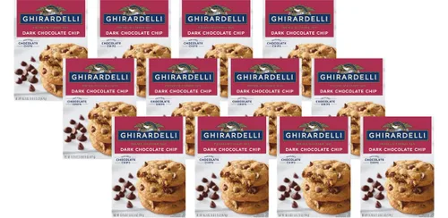 Vista 11 de Ghirardelli Brownie & Cookie Mix Variety Pack – Dark Chocolate Chip Cookie Mix (16.75 oz) & Salted Caramel Brownie Mix (16 oz), 2 Count