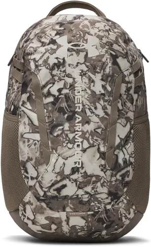 Vista 23 de Under Armour Mochila Hustle 6.0 unisex para adultos (002) Negro / Negro / Blanco
