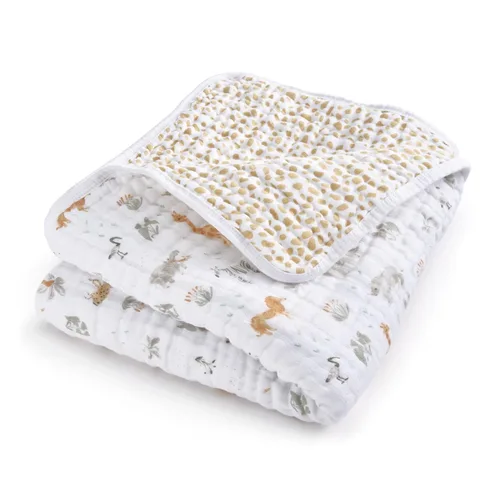Vista 32 de aden + anais Essentials Manta de Ensueño, Mantas de Muselina para Bebé para Niñas y Niños, Manta Ligera Ideal para Recién Nacidos en Guardería