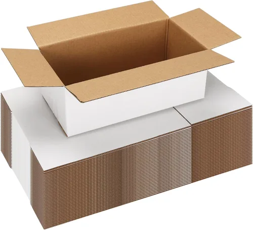 Vista 10 de Paquete de 40 cajas de envío pequeñas de 8 x 6 x 6 pulgadas