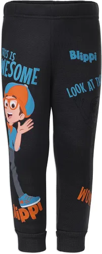 Vista 5 de Blippi Conjunto de sudadera y pantalones de 2 piezas para niños pequeños - BlancoNaranjaNegro