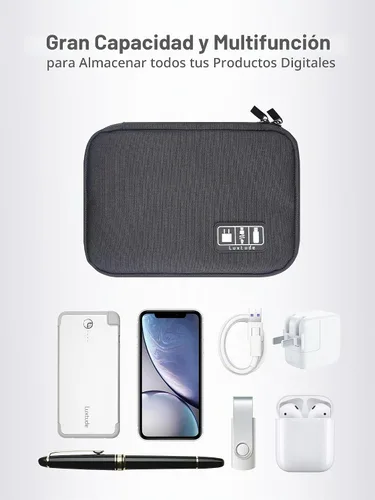 Vista 6 de Luxtude - Organizador electrónico Negro