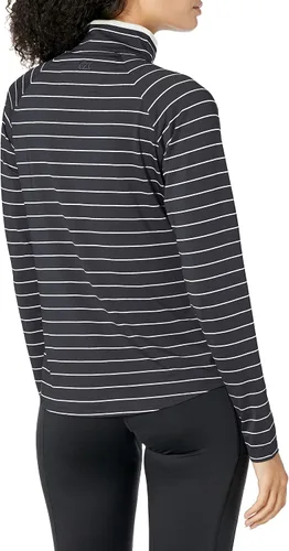 Vista 2 de Cutter & Buck Suéter de manga larga Evie con media cremallera UPF 50+ que absorbe la humedad para mujer
