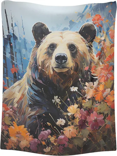 Vista 12 de Bear Blanket - Bear Gifts for Friends & Family 30" x 40
