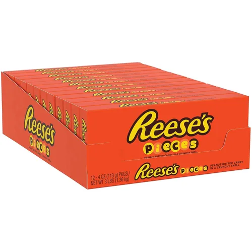 Vista 5 de Dulces de mantequilla de cacahuete Reese's Pieces.