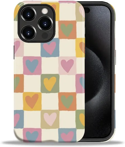 Vista 38 de ZHEGAILIAN Funda para iPhone 11, carcasa dura a prueba de golpes + silicona suave 2 en 1 híbrida, parachoques a prueba de caídas - Vidrio manchado