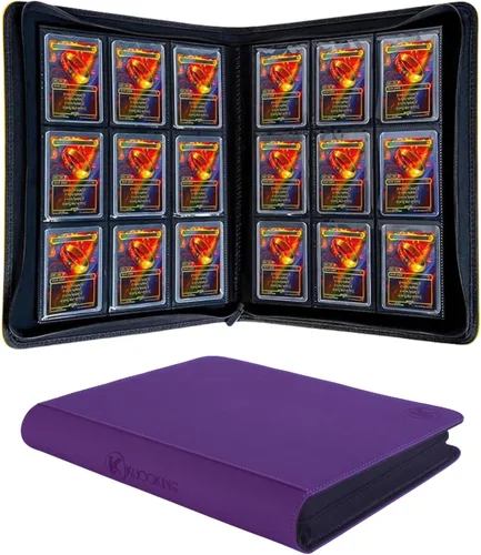 Vista 24 de Carpeta de tarjetas coleccionables de 2000 bolsillos (NEGRO)
