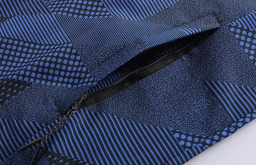 Vista 6 de LONGBIDA Chaqueta cortavientos ligera para hombre, ajuste delgado, abrigos resistentes al viento con capucha, Gris oscuro