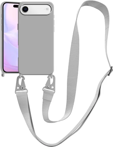 Vista 157 de Funda compatible con iPhone 8 Plus, iPhone 7 Plus/6 Plus/6S Plus con cordón, funda cruzada para iPhone con correa ajustable de silicona para iPhone