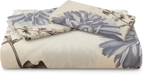 Vista 118 de Marina Decoration Juego de funda de edredón de 3 piezas con 2 fundas de almohada, diseño de rayas negras y grises, tamaño doble/matrimonial