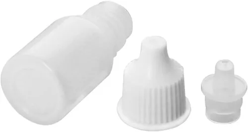 Vista 2 de Othmro Botellas cuentagotas de plástico de ojo de laboratorio de polietileno de 0.2 onzas, 15 piezas, gotero líquido exprimible de 0.2 fl oz boca