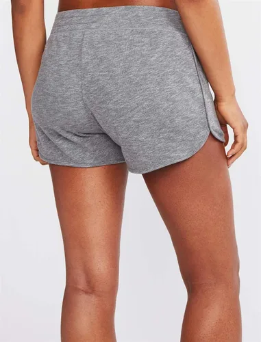 Vista 4 de Motherhood Maternity Pantalón corto de embarazo French Terry Underbelly para mujer