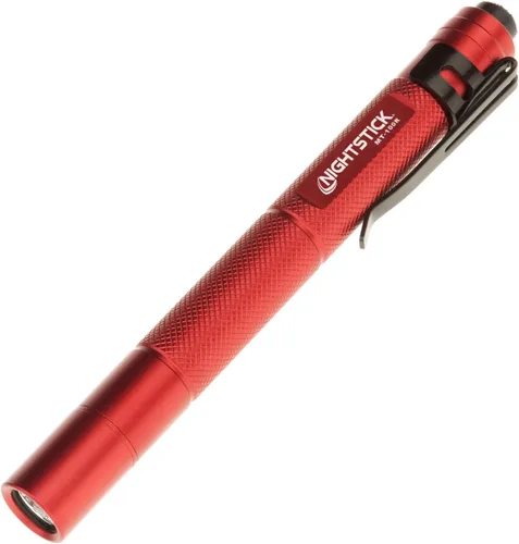Vista 10 de Nightstick MT-100BL Mini-TAC Linterna LED de Metal - 2 AAA, 5.4 in (137 mm), Azul
