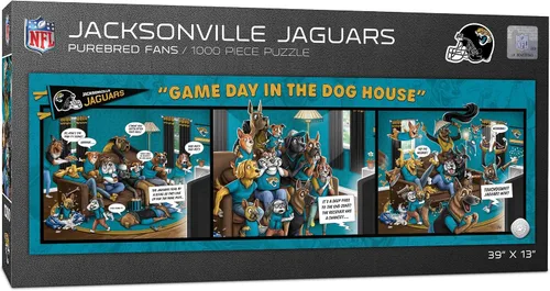 Vista 14 de YouTheFan NFL Game Day in The Dog House - Rompecabezas de 1000 piezas