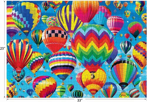 Vista 6 de RoseArt Kodak - Rompecabezas de 1500 piezas con globos en vuelo