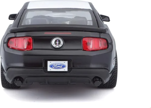 Vista 3 de Maisto M31269 Ford Mustang - Coche coleccionable a escala 1:24, color negro mate