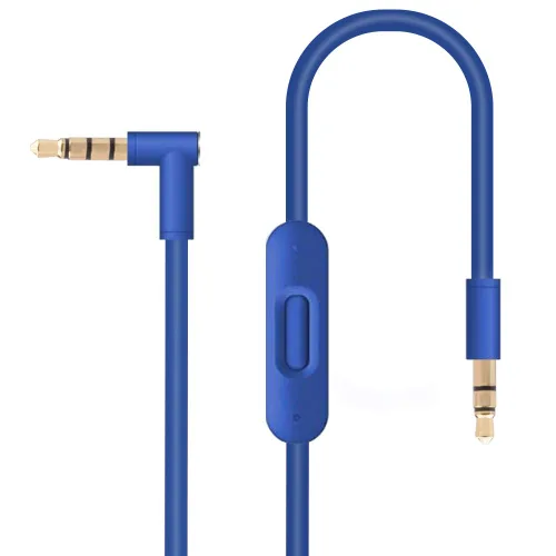 Vista 13 de Alitutumao Cable de audio de repuesto Solo4 con micrófono y control, compatible con Beats por Dr Dre Auriculares Solo4/3/2 Studio Pro Detox Wireless