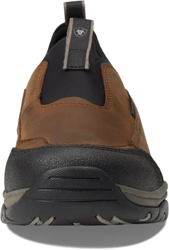Vista 6 de Ariat Terrain Ease - Botas impermeables sin cordones para mujer, tacón bajo de 1 a 2 pulgadas, color marrón