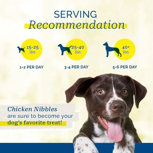 Vista 4 de Chicken Nibbles - Golosinas para perros, 2 1/4 libras, 36 onzas