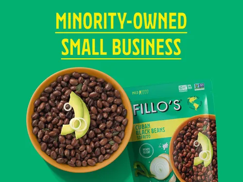 Vista 5 de Fillo's Paquete de Variedad de Frijoles Listos para Comer Frijoles Negros, Lentejas y Frijoles Rosados Sin Gluten, Sin Conservantes, Aptos