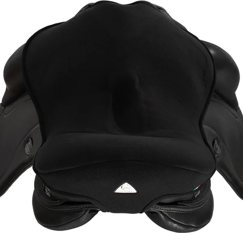 Vista 4 de Acavallo Ortho Pubis - Protector de asiento de gel en doma con Dri-Lex, mediano, color negro