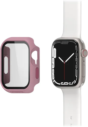 Vista 2 de OtterBox Eclipse - Funda para Apple Watch Series 8 y 7 de 1.772 pulgadas, color malva MORGANITE (rosa)