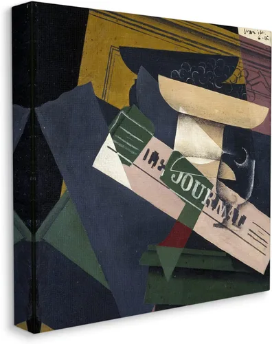 Vista 2 de Stupell Industries Le Raisins Juan Gris Clásico Abstracto Pintura Lienzo Arte De La Pared, Diseño Por one1000paintings Stupell Industries 17 x