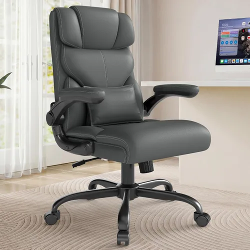 Vista 10 de Executive Office Chair with Flip-up Armrests,Ergonomic Computer Desk Chairs