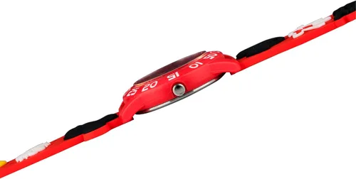 Vista 4 de Disney Mickey Mouse - Reloj analógico de cuarzo 3D para niños, Rojo