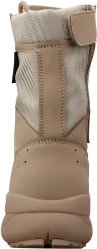 Vista 9 de Botas tácticas para hombre, ligeras, militares, de combate, impermeables, cómodas para el trabajo y la seguridad