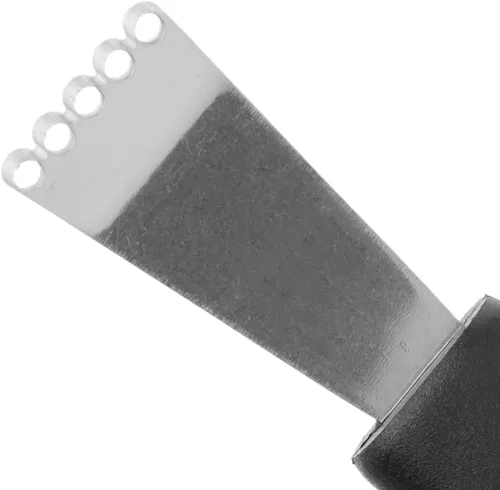 Vista 3 de Mercer Culinary Citrus Zester - embalado a granel, negro