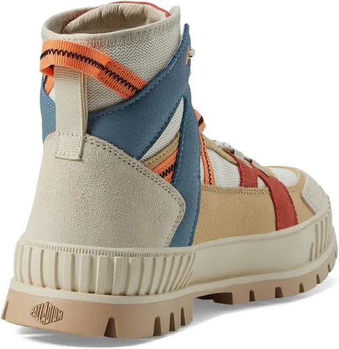 Vista 5 de Palladium Mujer Pallashock Outcity, leche de almendras