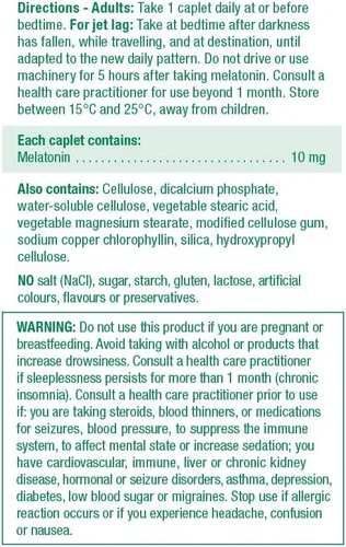 Vista 5 de Jamieson Laboratories Suplemento de melatonina, 10 mg, 100