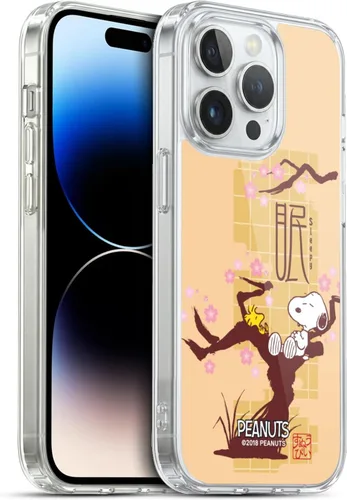 Vista 151 de Carcasa de gel para iPhone 7 Plus/iPhone 8 Plus, diseño de Snoopy Oriental de Peanuts, Badges