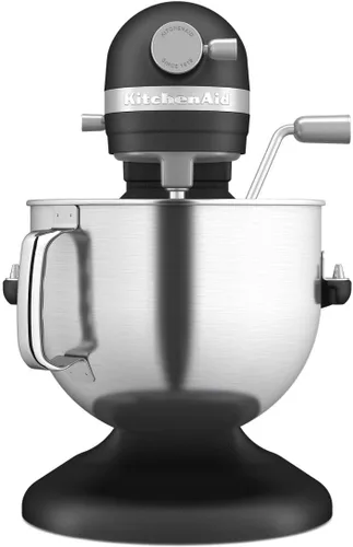 Vista 4 de KitchenAid KSM70SK - Mezclador de soporte elevador de tazón de 7 cuartos con batidor de doble borde flexible y accesorio de molinillo de alimentos