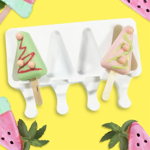 Vista 10 de Herramienta de helado, herramienta de barra de hielo de silicona multirejilla, a prueba de calor, reutilizable, herramienta para hacer helados