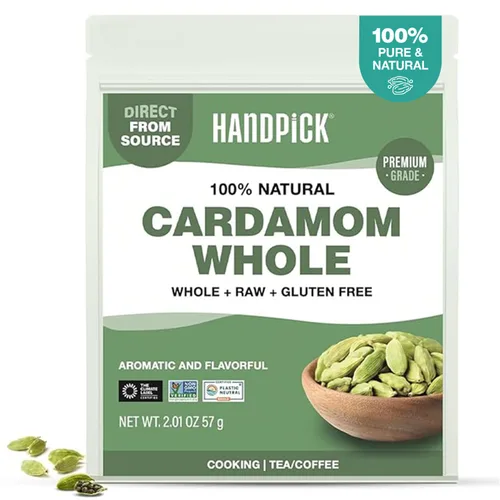 Vista 51 de HANDPICK Ajwain Seeds - Semillas enteras de Carom (14 onzas), veganas, sin gluten, sin OMG, obispos de carom crudas, origen indio, empaquetadas