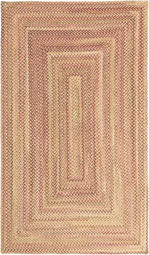 Vista 27 de Capel American Heritage Barn Blue Alfombra Trenzada de Cesta de 0' 12" Azul granero